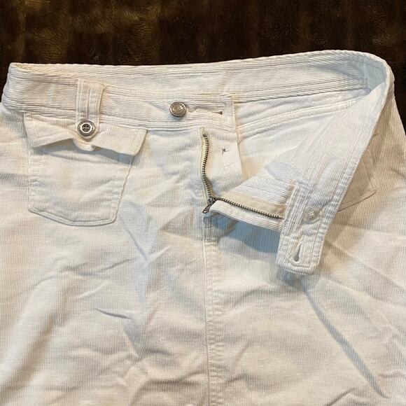 Patagonia 4 White Corduroy Mini Skirt - Picture 8 of 8